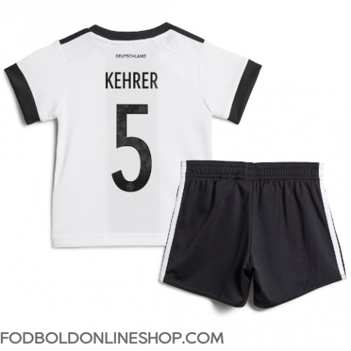 Tyskland Thilo Kehrer #5 Hjemme Trøje Børn VM 2022 Kortærmet (+ Korte bukser)